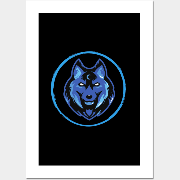 the wolf Wall Art by JRC SHOP